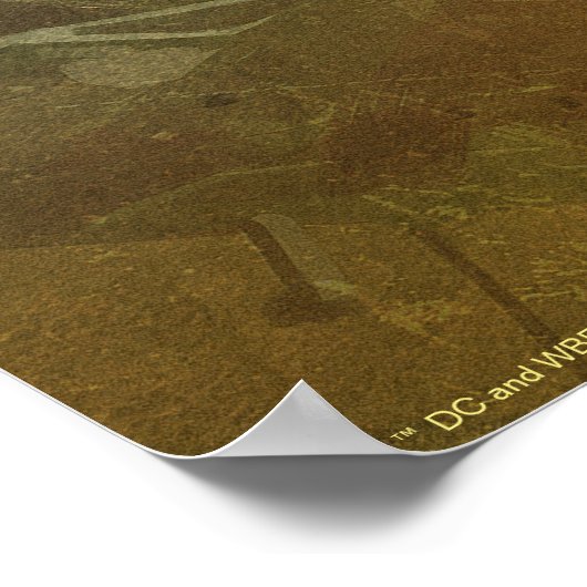 Unendliche Illustration der Atomwunder-Frau in der Poster (Ecke)