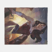 Unendliche Illustration über das Wunder der Frau i Fleecedecke (Vorderseite (Horizontal))