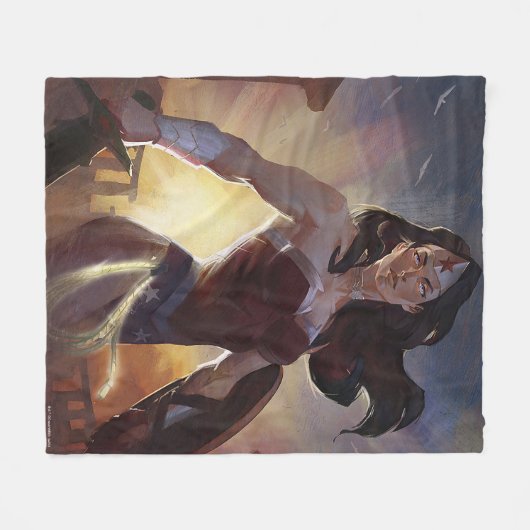 Unendliche Illustration über das Wunder der Frau i Fleecedecke (Vorderseite (Horizontal))