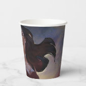 Unendliche Illustration über das Wunder der Frau i Pappbecher (Rückseite)