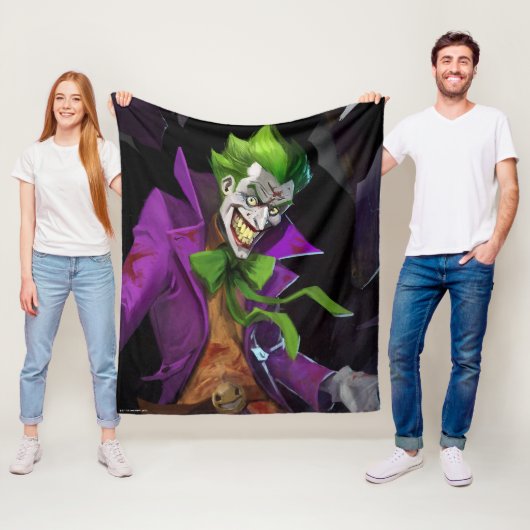 Unendliche Illustration über den Joker einer Krise Fleecedecke (Beispiel)