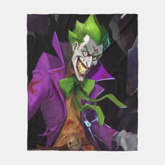 Unendliche Illustration über den Joker einer Krise Fleecedecke (Vorderseite)