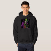 Unendliche Illustration über den Joker einer Krise Hoodie (Vorne ganz)