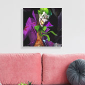 Unendliche Illustration über den Joker einer Krise Leinwanddruck (Insitu (Wohnzimmer))
