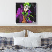 Unendliche Illustration über den Joker einer Krise Leinwanddruck (Insitu (Schlafzimmer))