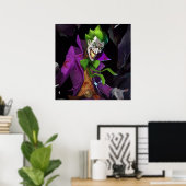 Unendliche Illustration über den Joker einer Krise Poster (Heimbüro)