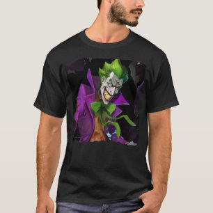 Unendliche Illustration über den Joker einer Krise T-Shirt