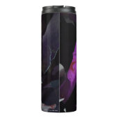 Unendliche Illustration über den Joker einer Krise Thermosbecher (Rückseite)