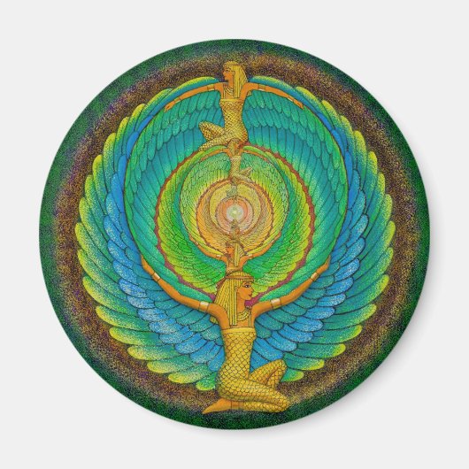 Unendliche Isis Magnet (Vorne)