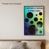 Unendliche Kreise: Ein Universum des Potenzials Poster