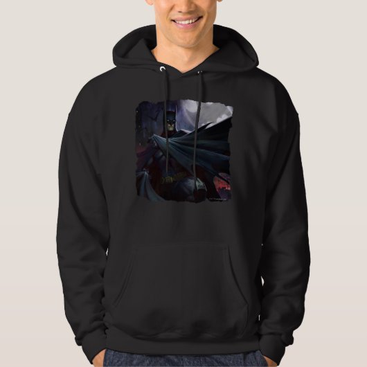 Unendliche Krise Batman Illustration Hoodie (Vorderseite)