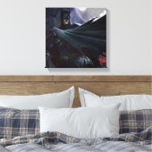 Unendliche Krise Batman Illustration Leinwanddruck (Insitu (Schlafzimmer))