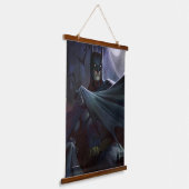 Unendliche Krise Batman Illustration Wandteppich Mit Holzrahmen (Gewinkelt)