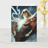 Unendliche Krise Shazam Illustration Karte (Gelbe Blume)