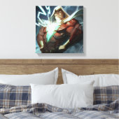 Unendliche Krise Shazam Illustration Leinwanddruck (Insitu (Schlafzimmer))