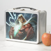 Unendliche Krise Shazam Illustration Metall Brotdose (Beispiel)