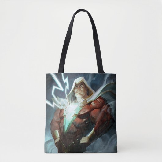 Unendliche Krise Shazam Illustration Tasche (Vorderseite)
