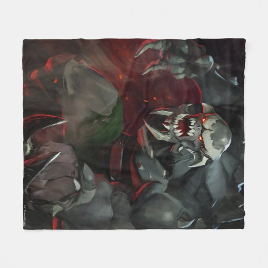 Unendliche Krise Untergangsstiftung Fleecedecke (Vorderseite (Horizontal))