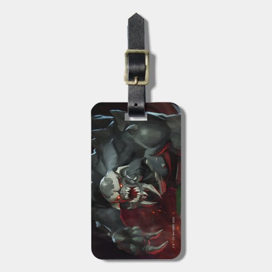 Unendliche Krise Untergangsstiftung Gepäckanhänger (Vorderseite vertikal)