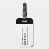 Unendliche Krise Untergangsstiftung Gepäckanhänger (Rückseite vertikal)