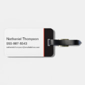 Unendliche Krise Untergangsstiftung Gepäckanhänger (Rückseite horizontal)