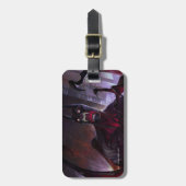 Unendliche Krise Vampire Batman Illustration Gepäckanhänger (Vorderseite vertikal)