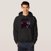 Unendliche Krise Vampire Batman Illustration Hoodie (Vorne ganz)