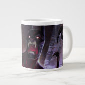 Unendliche Krise Vampire Batman Illustration Jumbo-Tasse (Vorderseite Rechts)