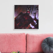 Unendliche Krise Vampire Batman Illustration Leinwanddruck (Insitu (Wohnzimmer))