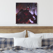 Unendliche Krise Vampire Batman Illustration Leinwanddruck (Insitu (Schlafzimmer))