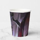 Unendliche Krise Vampire Batman Illustration Pappbecher (Rechts)