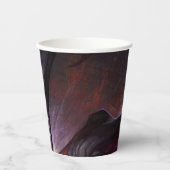 Unendliche Krise Vampire Batman Illustration Pappbecher (Vorderseite)