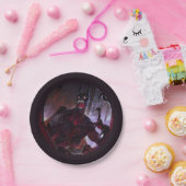 Unendliche Krise Vampire Batman Illustration Pappteller (Party)