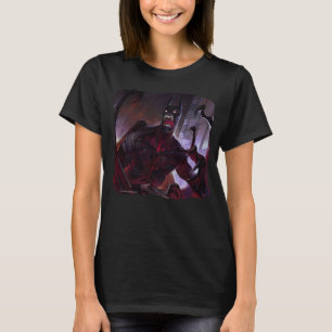 Unendliche Krise Vampire Batman Illustration T-Shirt