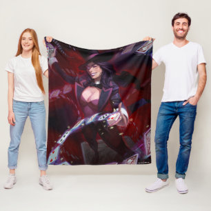 Unendliche Krise Zatanna Illustration Fleecedecke