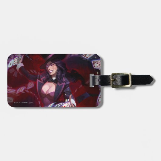 Unendliche Krise Zatanna Illustration Gepäckanhänger (Vorderseite horizontal)
