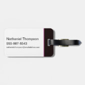 Unendliche Krise Zatanna Illustration Gepäckanhänger (Rückseite horizontal)