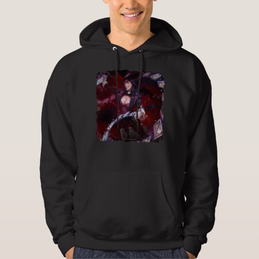 Unendliche Krise Zatanna Illustration Hoodie (Vorderseite)