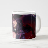 Unendliche Krise Zatanna Illustration Jumbo-Tasse (Vorderseite Rechts)