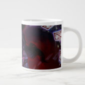 Unendliche Krise Zatanna Illustration Jumbo-Tasse (Rechts)