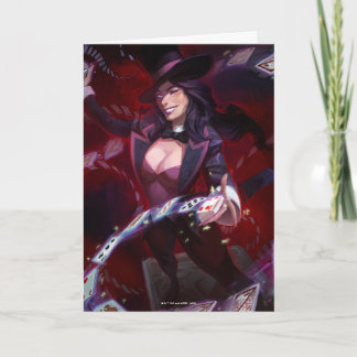 Unendliche Krise Zatanna Illustration Karte