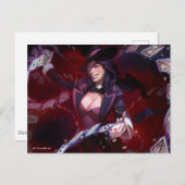 Unendliche Krise Zatanna Illustration Postkarte (Vorne/Hinten)