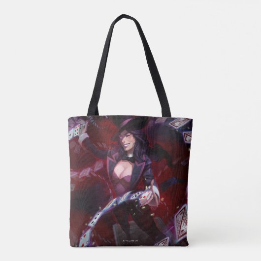 Unendliche Krise Zatanna Illustration Tasche (Rückseite)