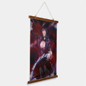 Unendliche Krise Zatanna Illustration Wandteppich Mit Holzrahmen (Gewinkelt)