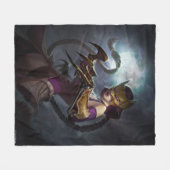 Unendliche Krisen Gaslight Catwoman Illustration Fleecedecke (Vorderseite (Horizontal))