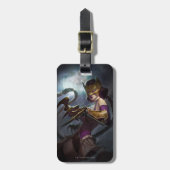 Unendliche Krisen Gaslight Catwoman Illustration Gepäckanhänger (Vorderseite vertikal)