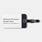 Unendliche Krisen Gaslight Catwoman Illustration Gepäckanhänger (Rückseite horizontal)