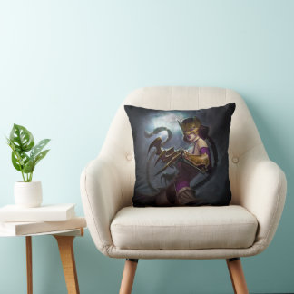 Unendliche Krisen Gaslight Catwoman Illustration Kissen