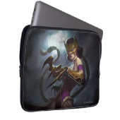 Unendliche Krisen Gaslight Catwoman Illustration Laptopschutzhülle (Vorne Rechts)