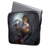 Unendliche Krisen Gaslight Catwoman Illustration Laptopschutzhülle (Vorderseite Links)